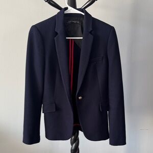 Zara Dark Blue Blazer